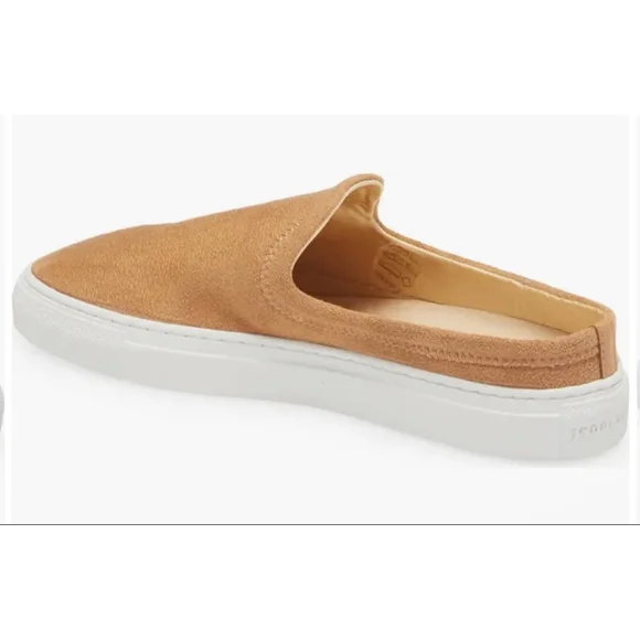 New Jenni Kayne Suede Mule Slip On Sneakers Brown White Size 40/9.5-10 - Picture 2 of 7